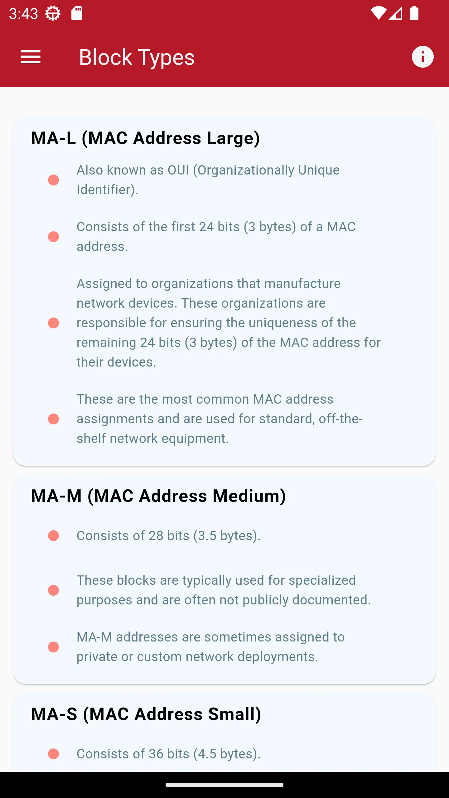 Mac Address Lookup | Indus Appstore | Screenshot