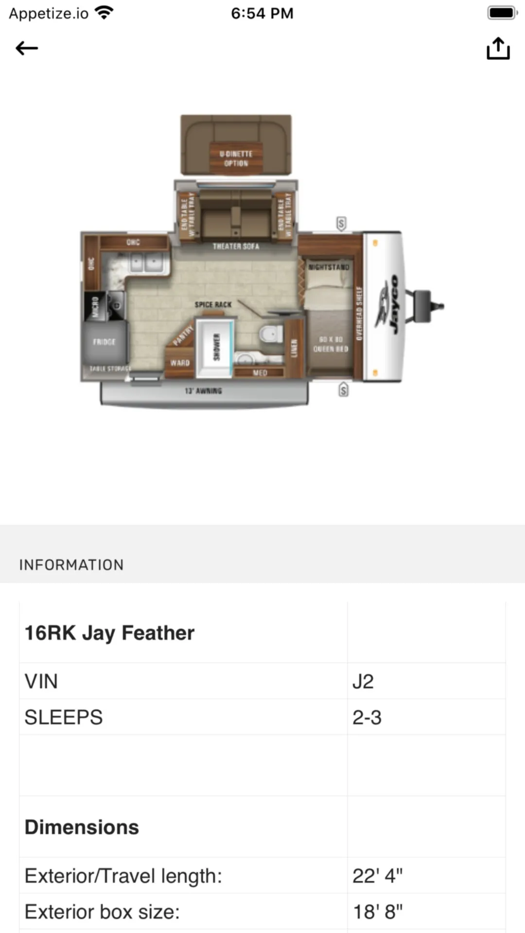 Jayco Sales Tool Kit | Indus Appstore | Screenshot