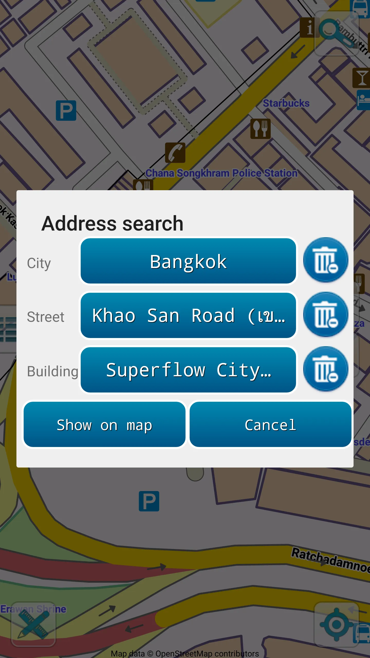 Map of Thailand offline | Indus Appstore | Screenshot