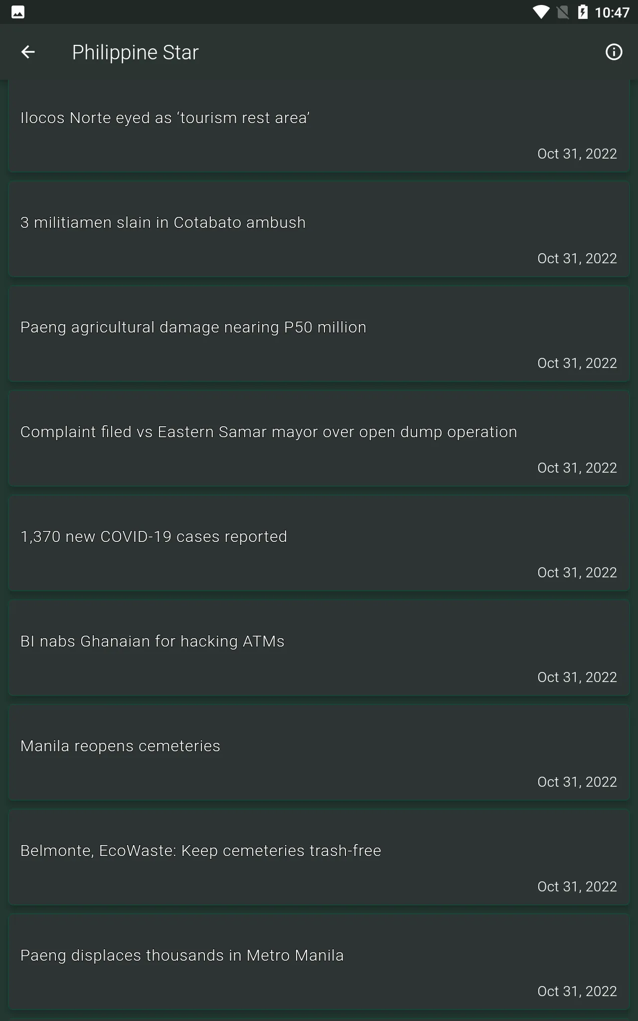 Philippines Online News | Indus Appstore | Screenshot