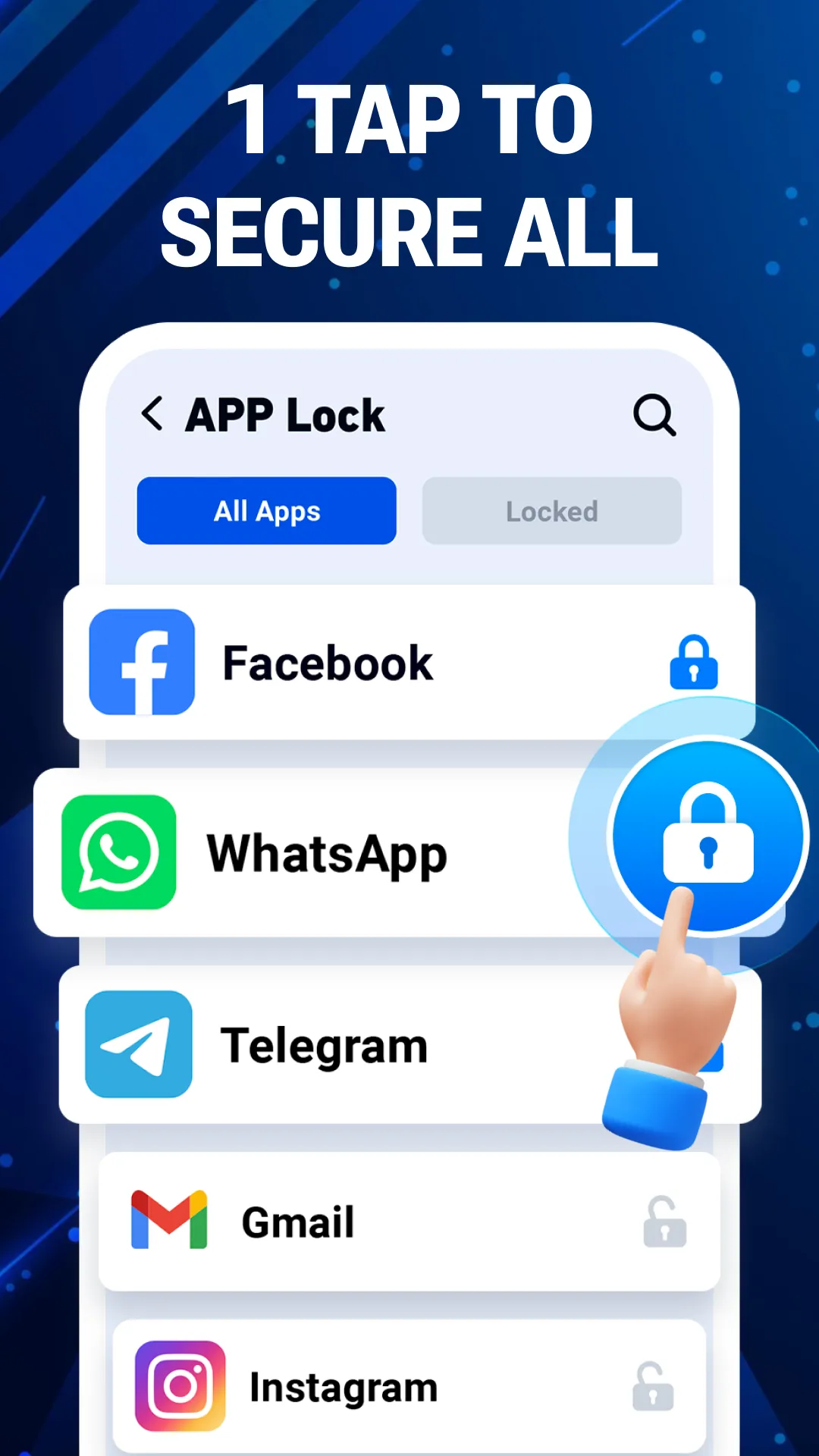 App Lock and Fingerprint Lock | Indus Appstore | Screenshot