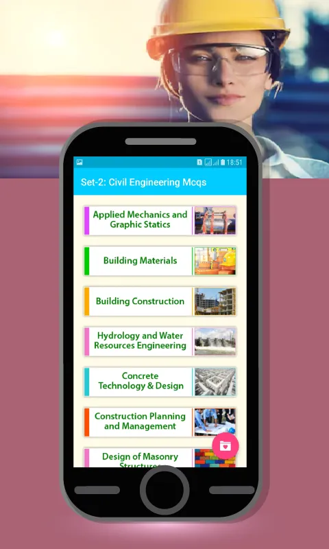 Civil Engineering mcqs | Indus Appstore | Screenshot