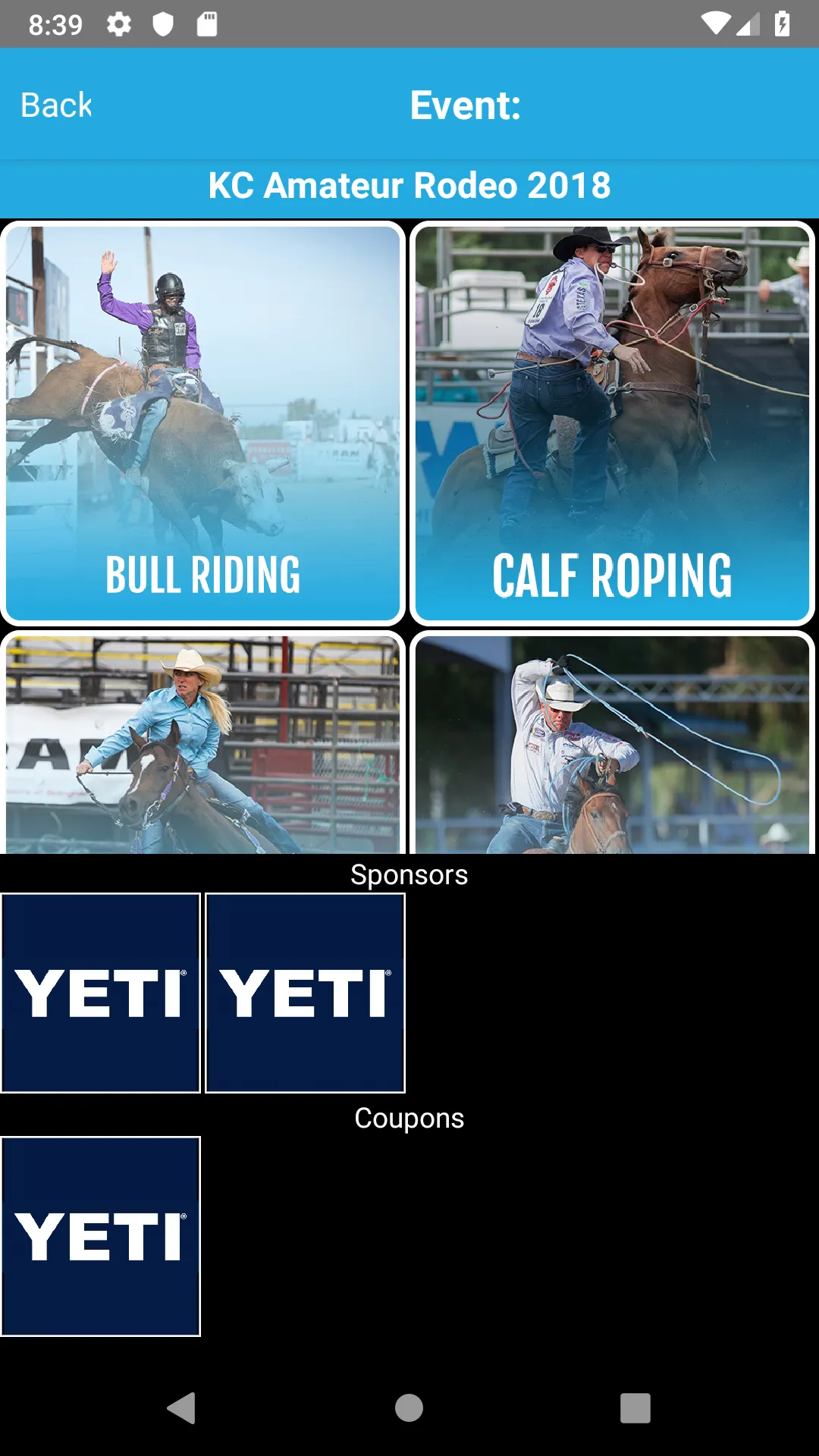 Rodeo Results | Indus Appstore | Screenshot