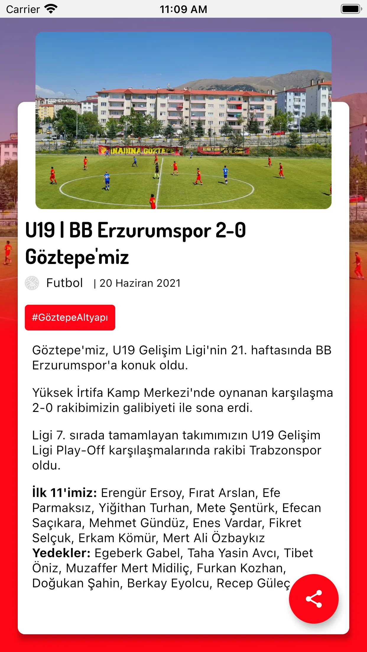 Göztepe | Indus Appstore | Screenshot