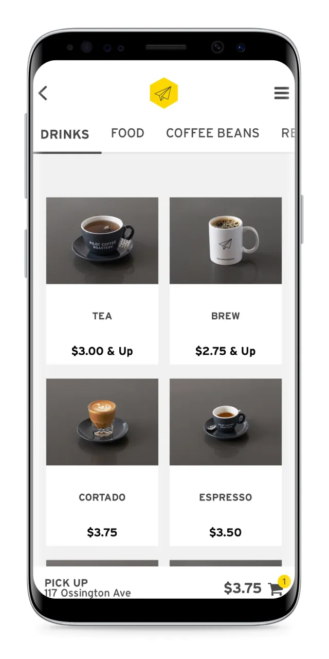 Pilot Coffee Roasters | Indus Appstore | Screenshot