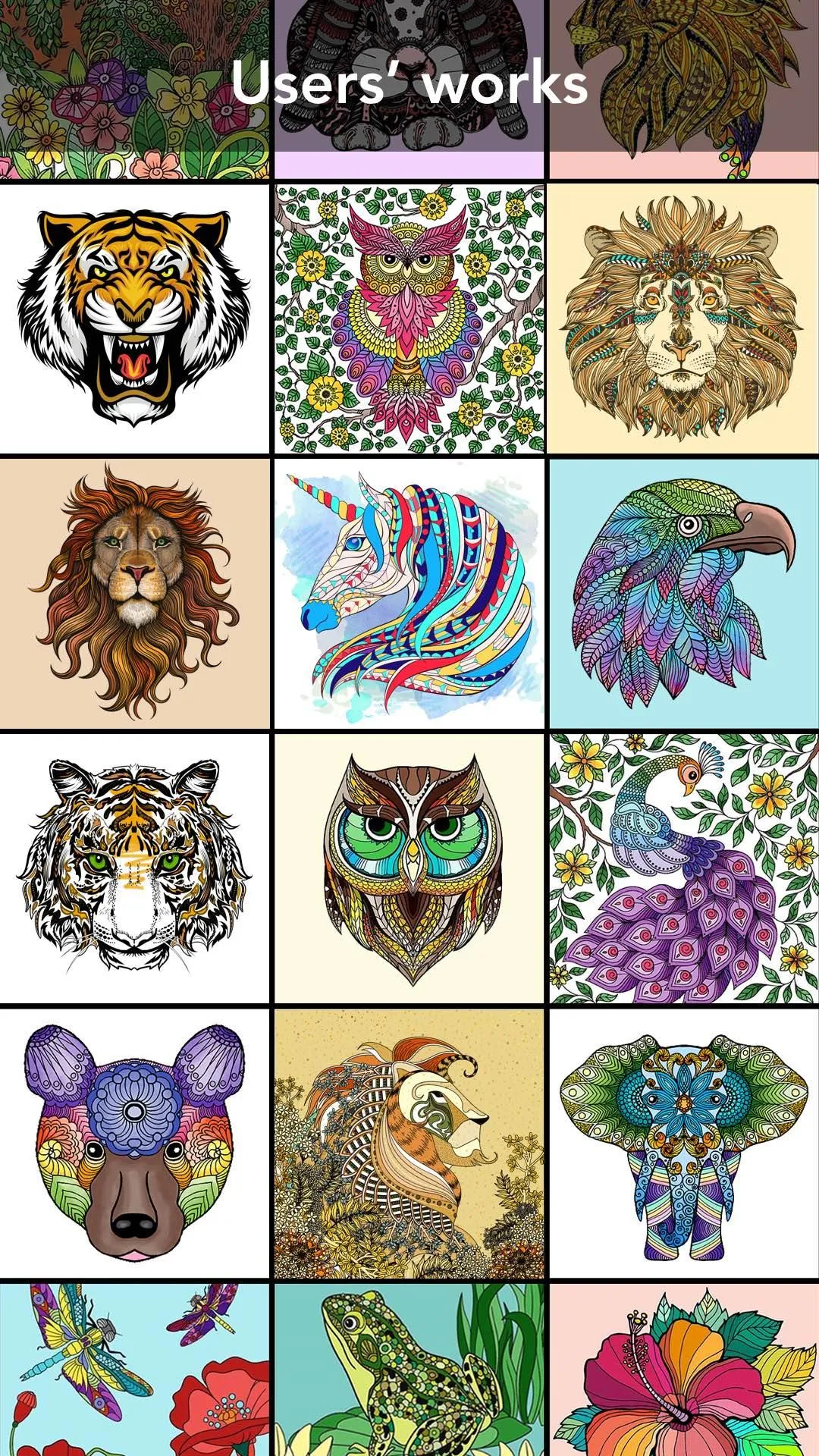 Animal Coloring Book | Indus Appstore | Screenshot