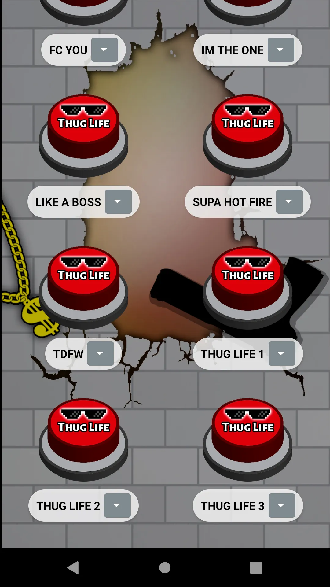 Thug Life Meme Song Soundboard | Indus Appstore | Screenshot