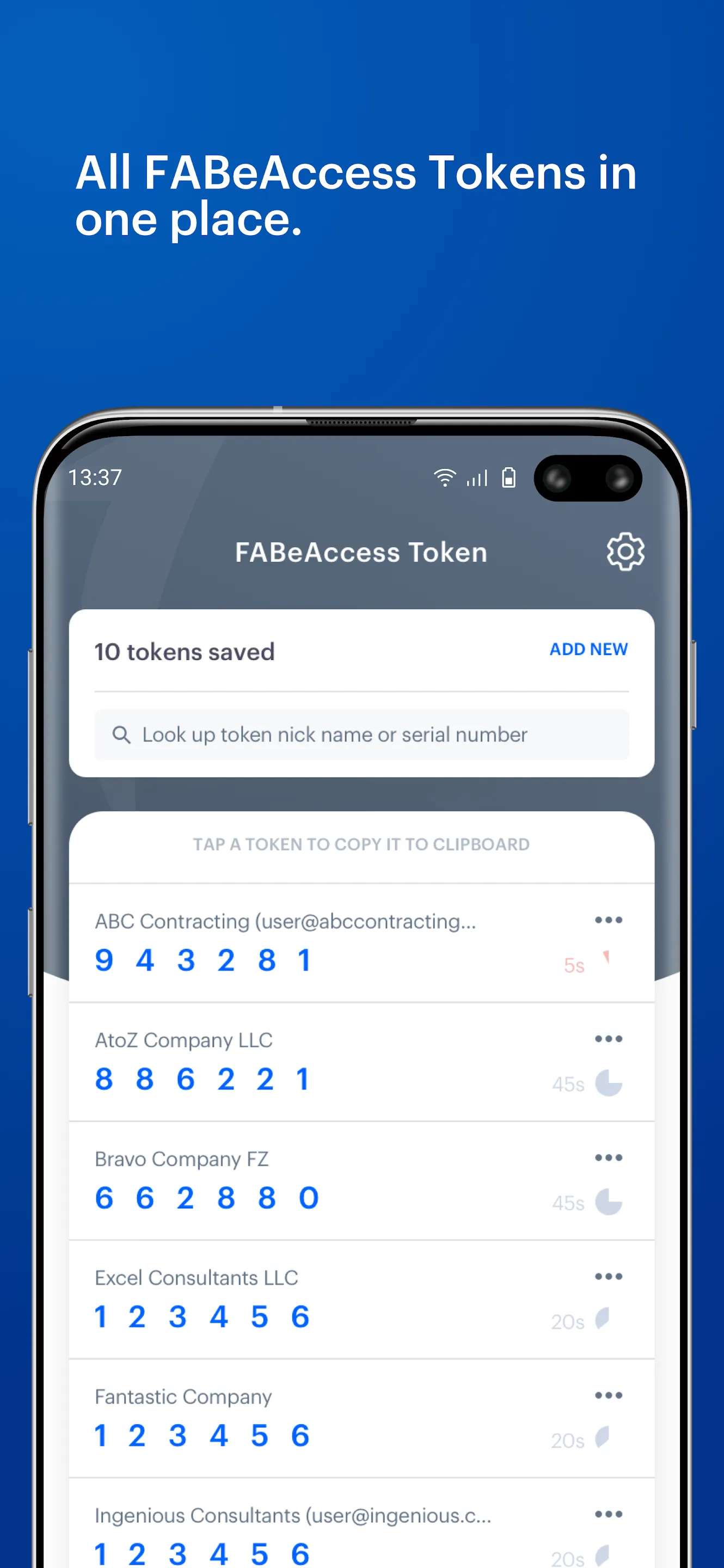 FABeAccess Token App | Indus Appstore | Screenshot