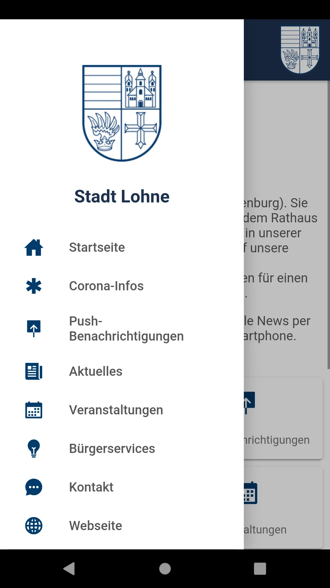 Stadt Lohne | Indus Appstore | Screenshot