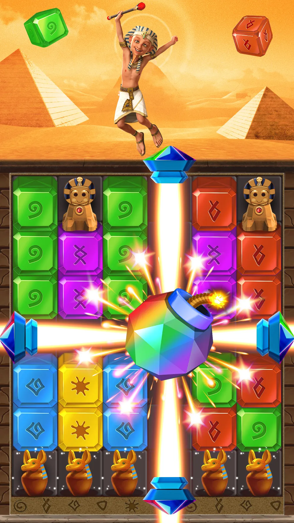 Jewel Block Ancient Temple | Indus Appstore | Screenshot