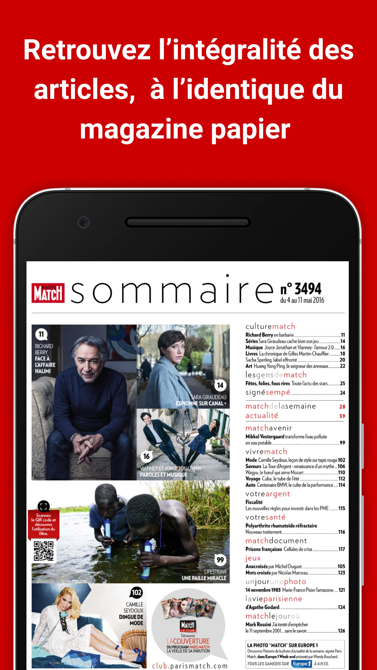 L'ancienne app Paris Match | Indus Appstore | Screenshot