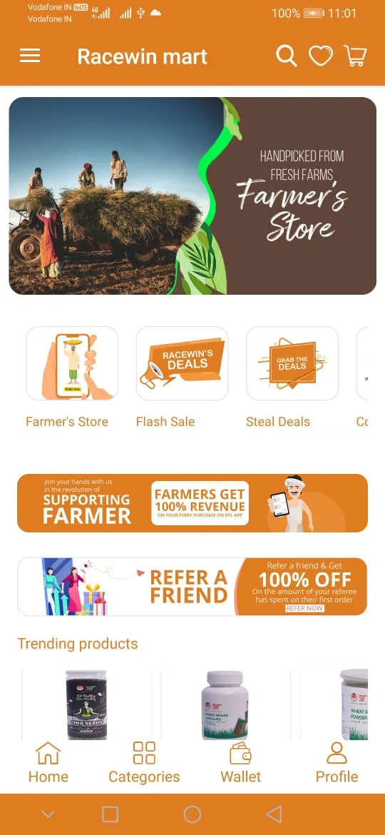 Racewin - online grocery | Indus Appstore | Screenshot