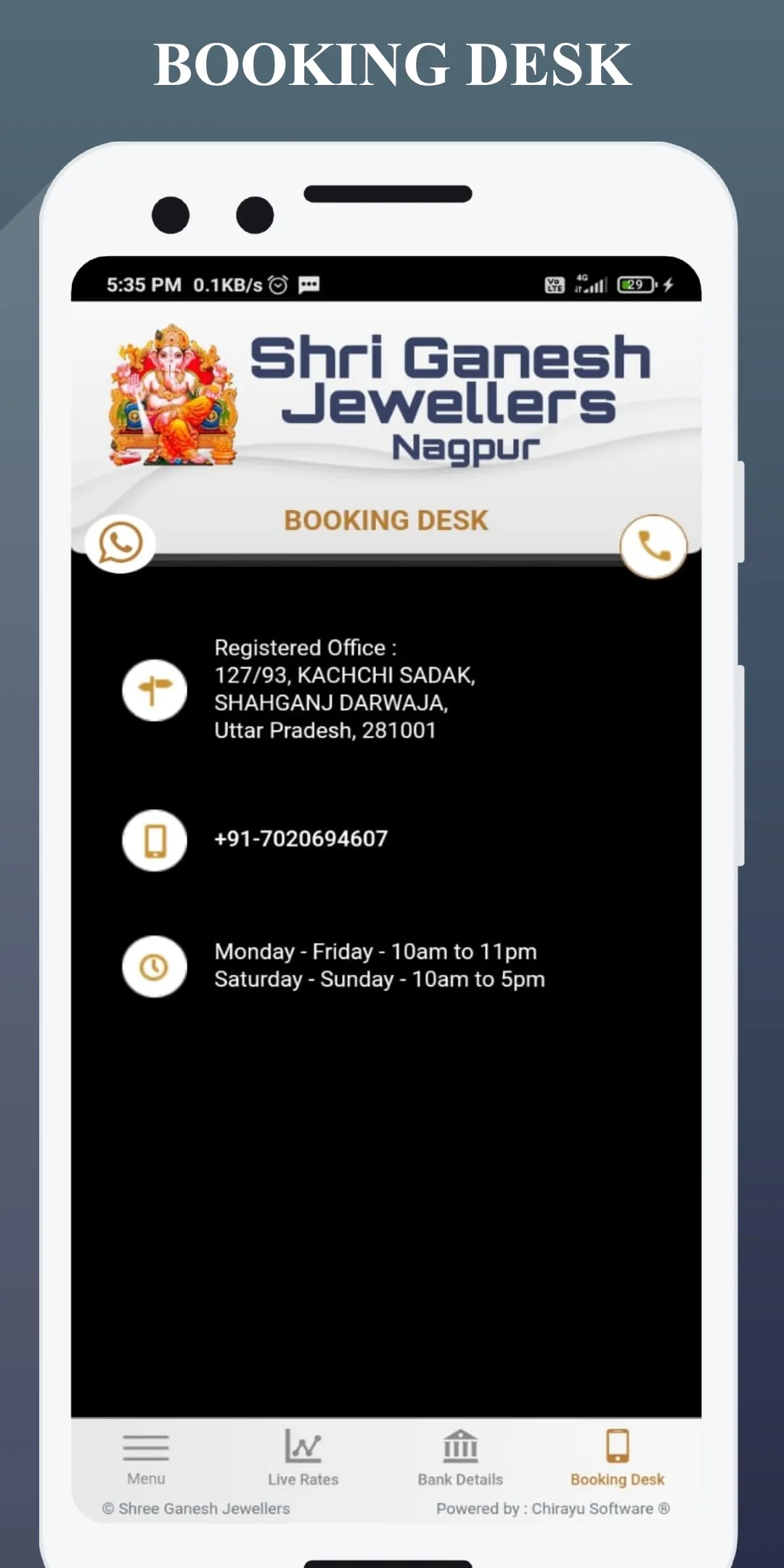 Shri Ganesh Jewellers Saheb Na | Indus Appstore | Screenshot