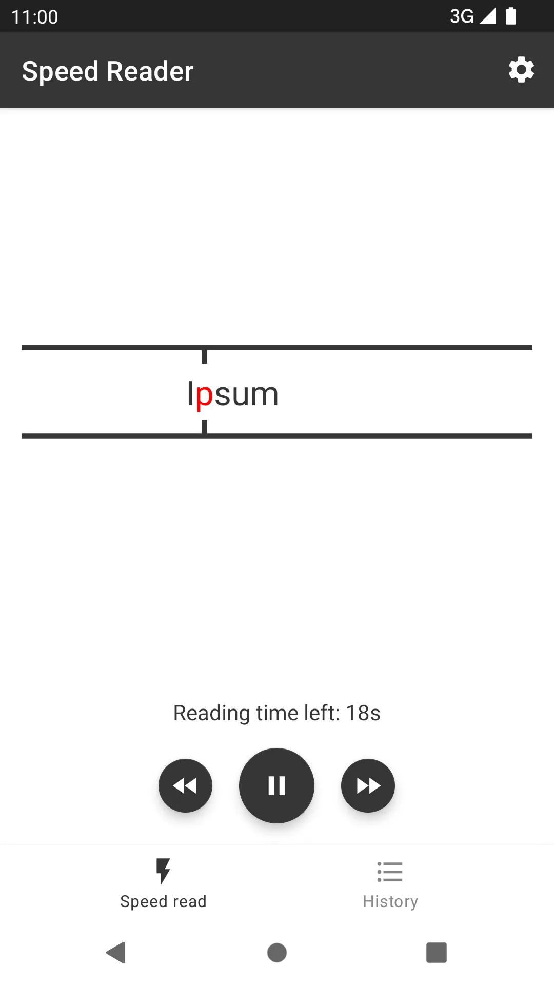 Speed Reader for Speed Reading | Indus Appstore | Screenshot