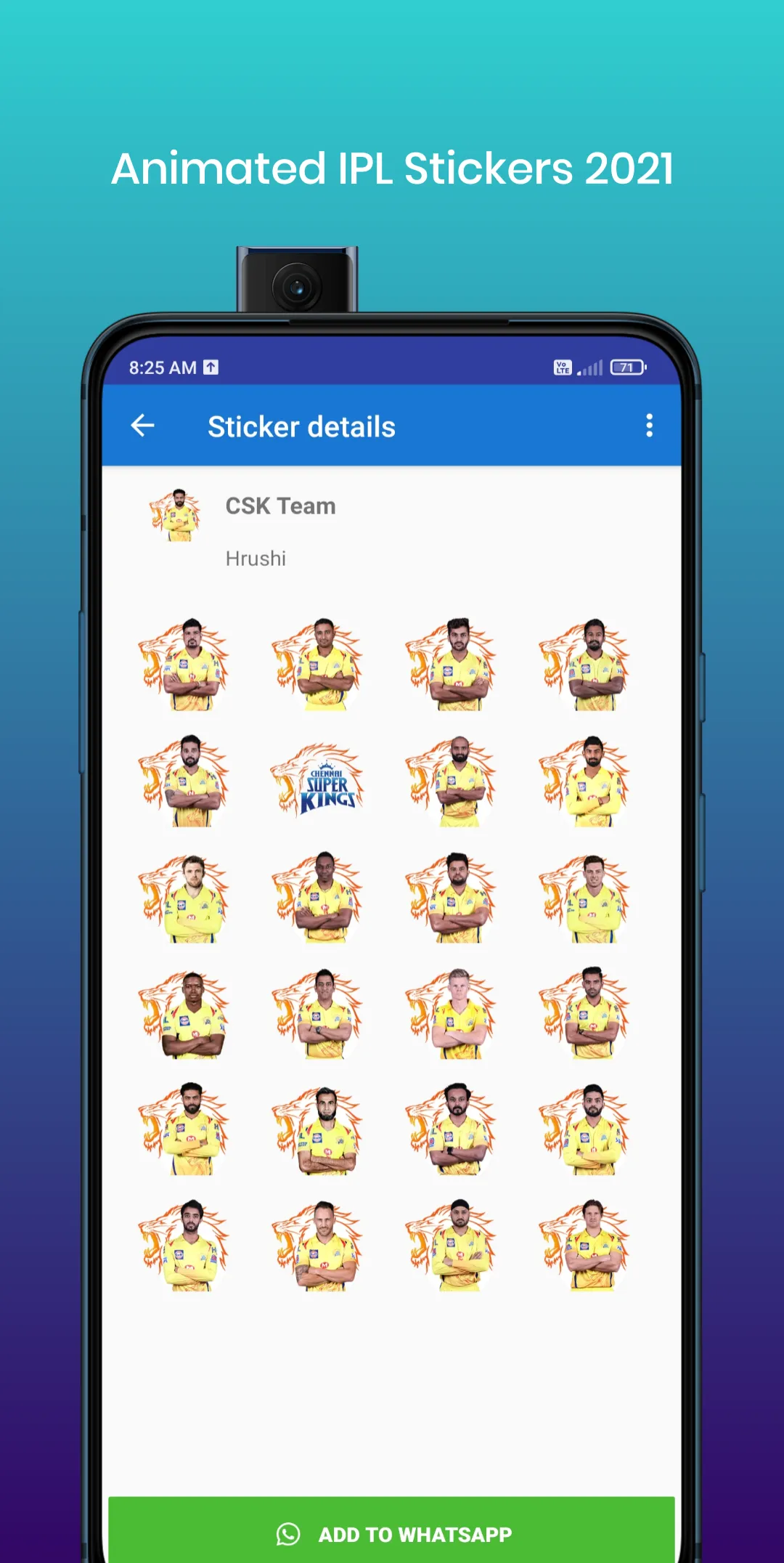 IPL Stickers | Indus Appstore | Screenshot