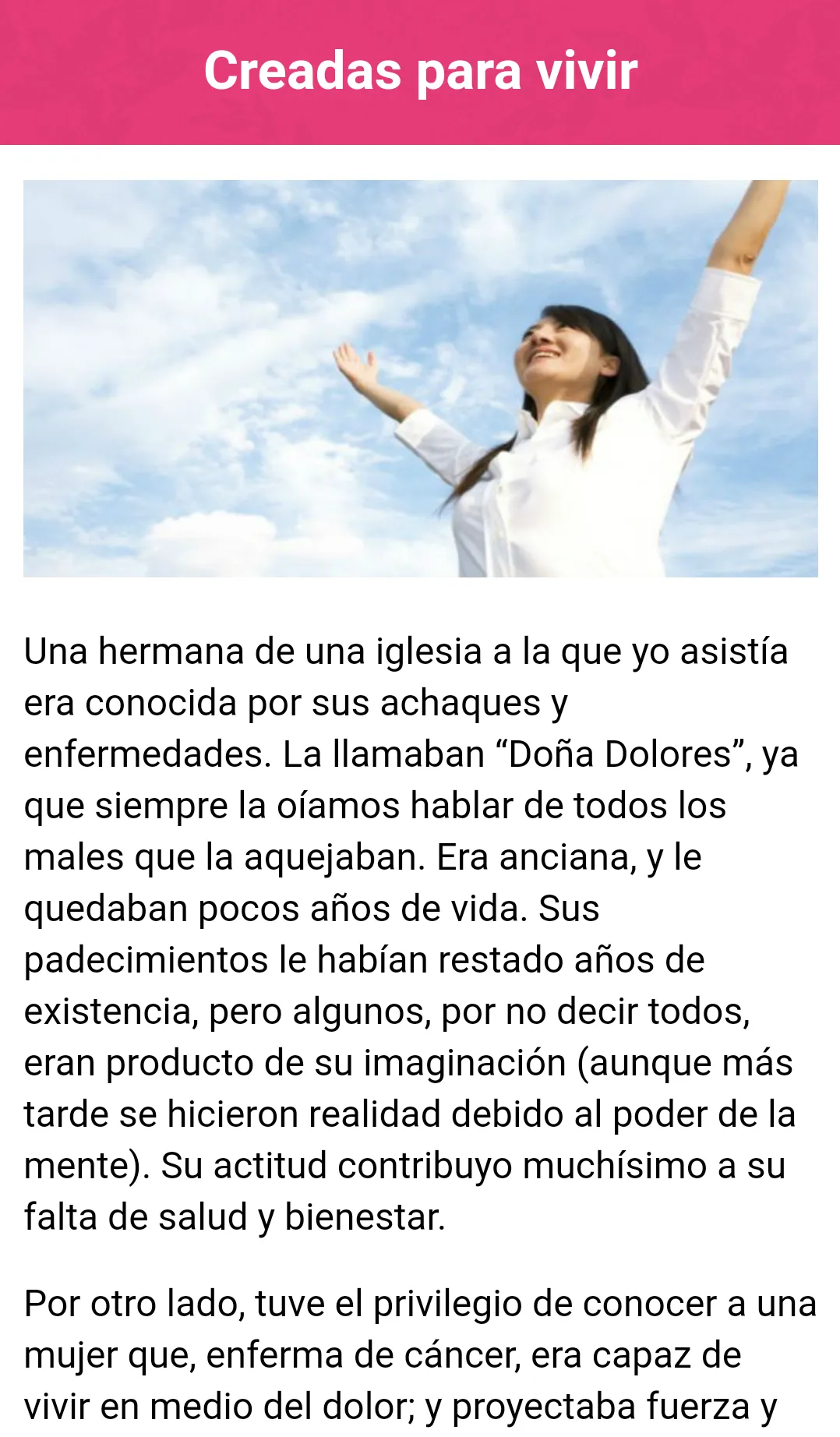 Mujer Cristiana Reflexiones | Indus Appstore | Screenshot