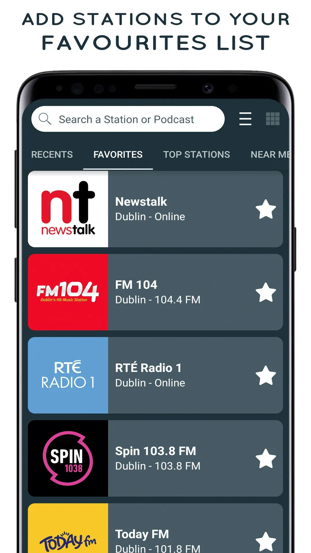 Radio Ireland - FM Radio | Indus Appstore | Screenshot