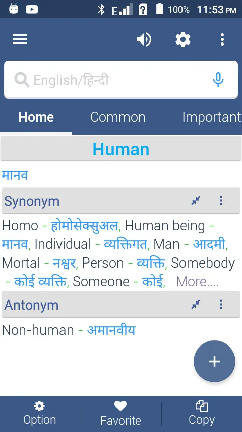 English To Hindi Dictionary | Indus Appstore | Screenshot