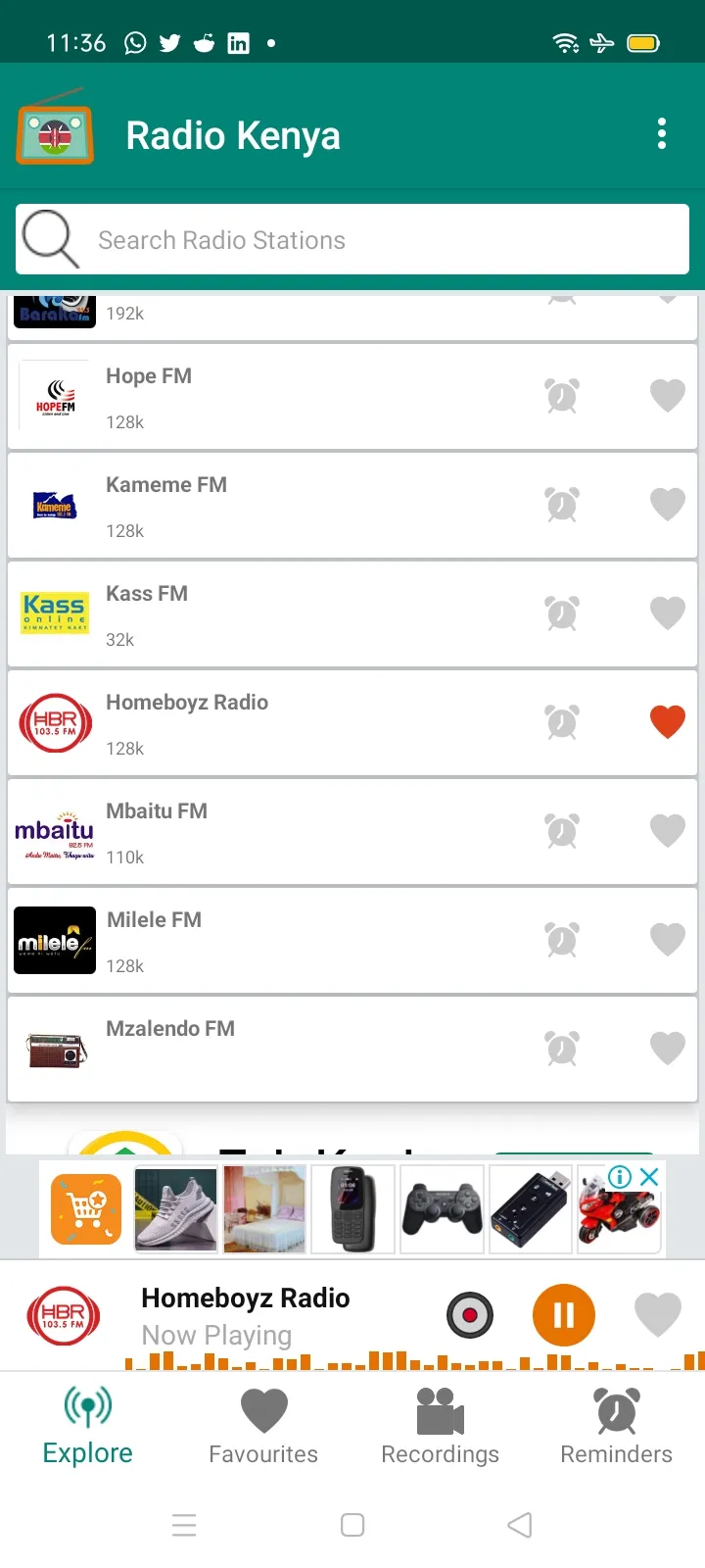 Radio Kenya : Stream FM Online | Indus Appstore | Screenshot