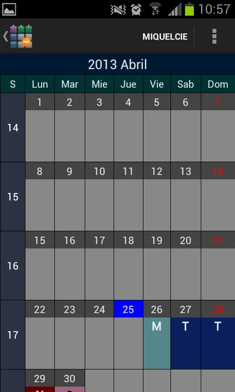 SaTurnos Pro Calendar | Indus Appstore | Screenshot