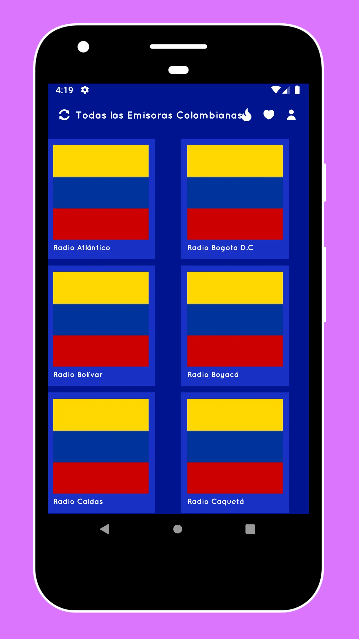 Radio Colombia FM - Radio App | Indus Appstore | Screenshot