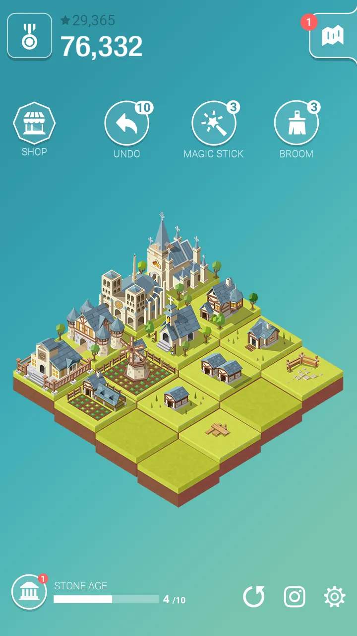 Age of 2048™: City Merge Games | Indus Appstore | Screenshot