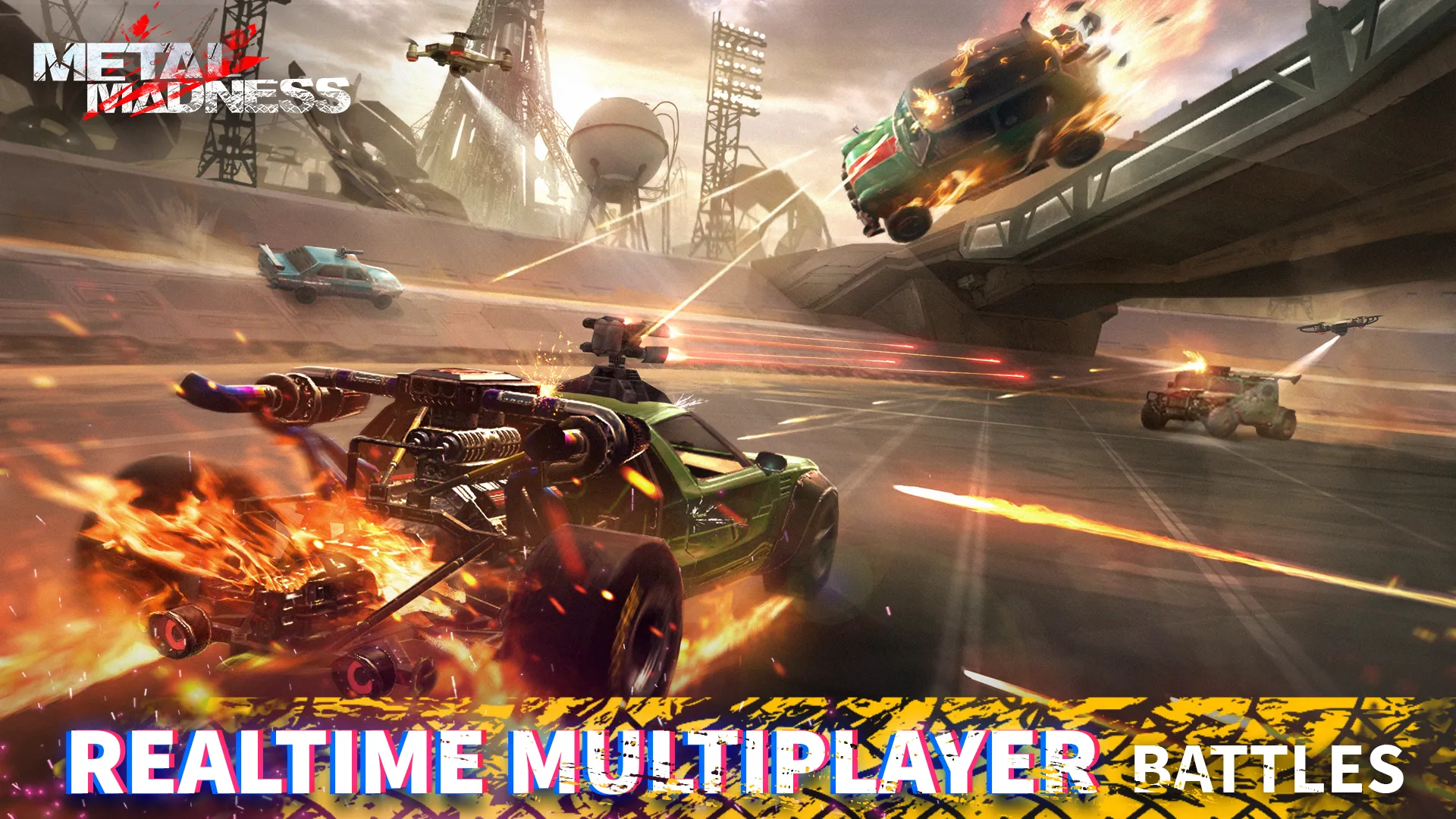 METAL MADNESS PvP: Car Shooter | Indus Appstore | Screenshot