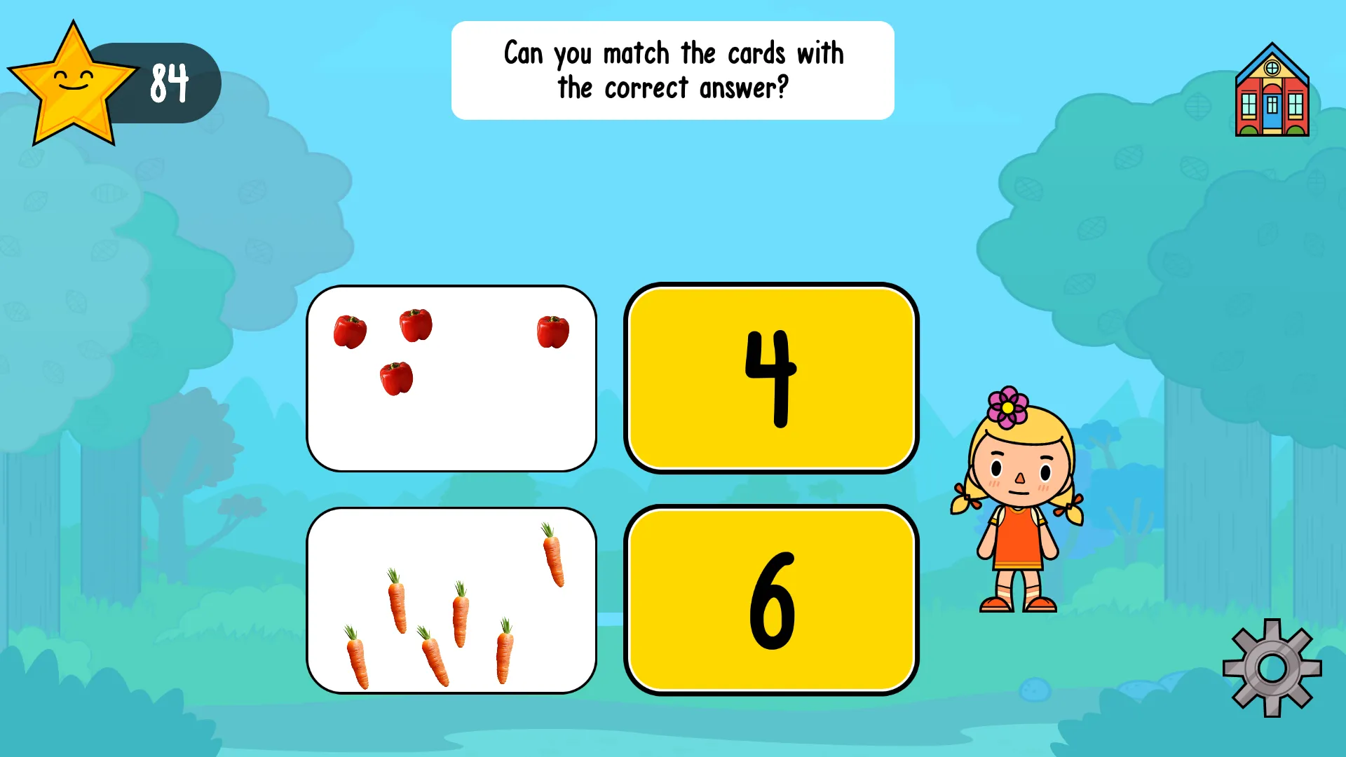 Vegetable Maths Masters | Indus Appstore | Screenshot