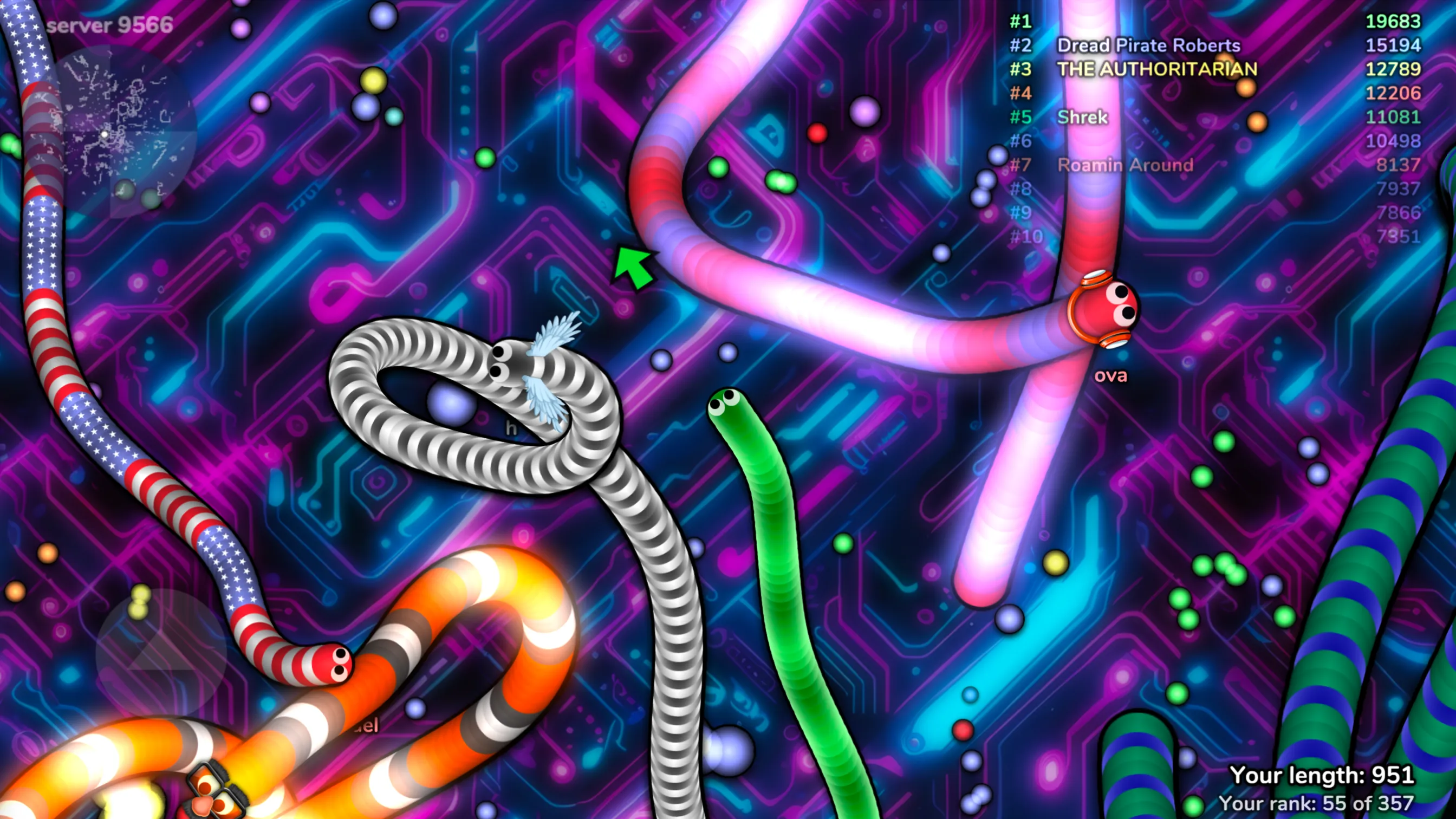 slither.io | Indus Appstore | Screenshot