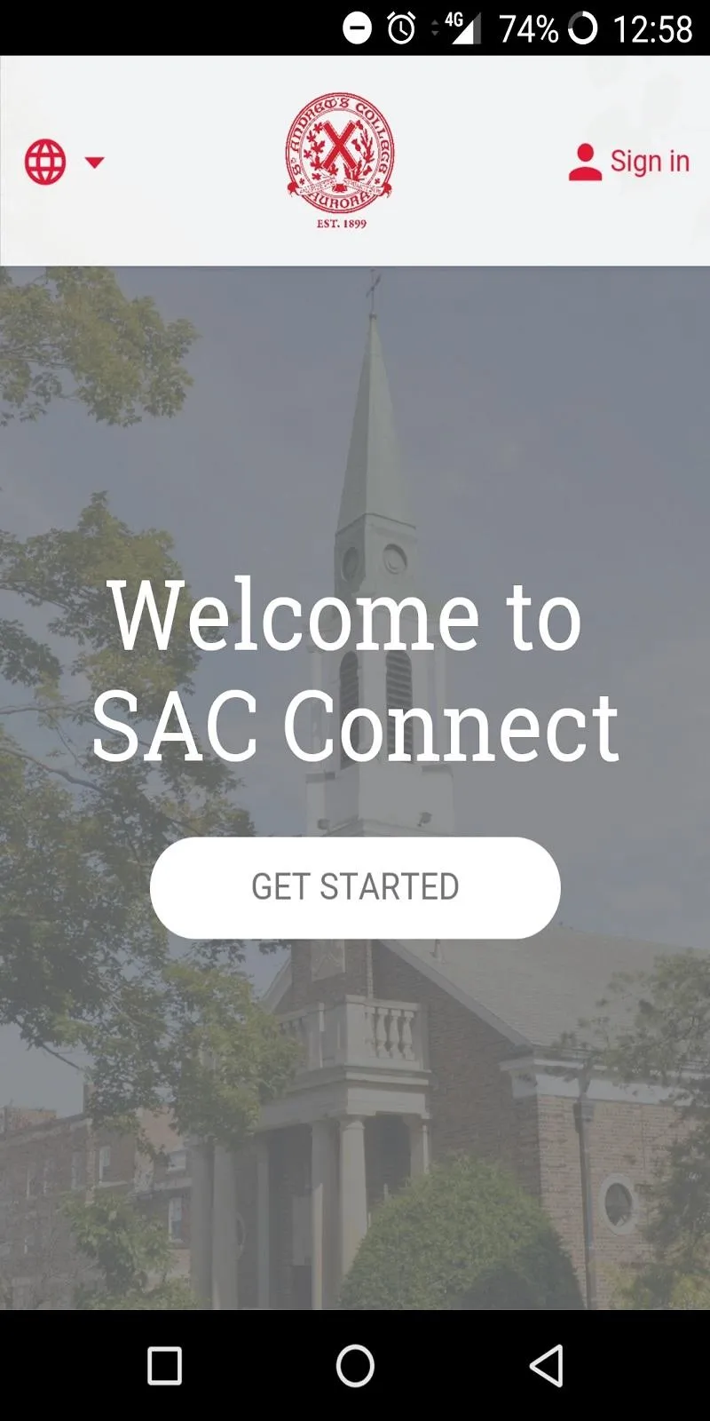 SAC Connect | Indus Appstore | Screenshot