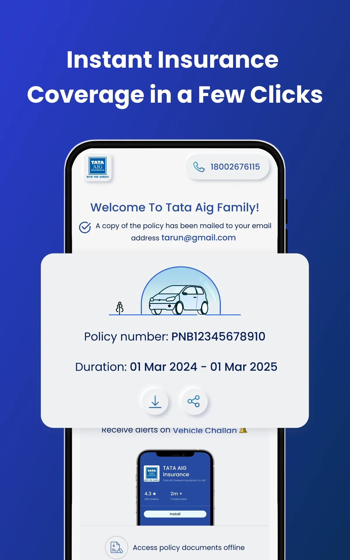 TATA AIG Insurance | Indus Appstore | Screenshot