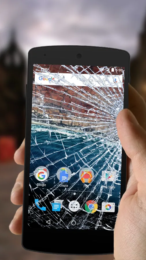 Broken Screen Prank | Indus Appstore | Screenshot