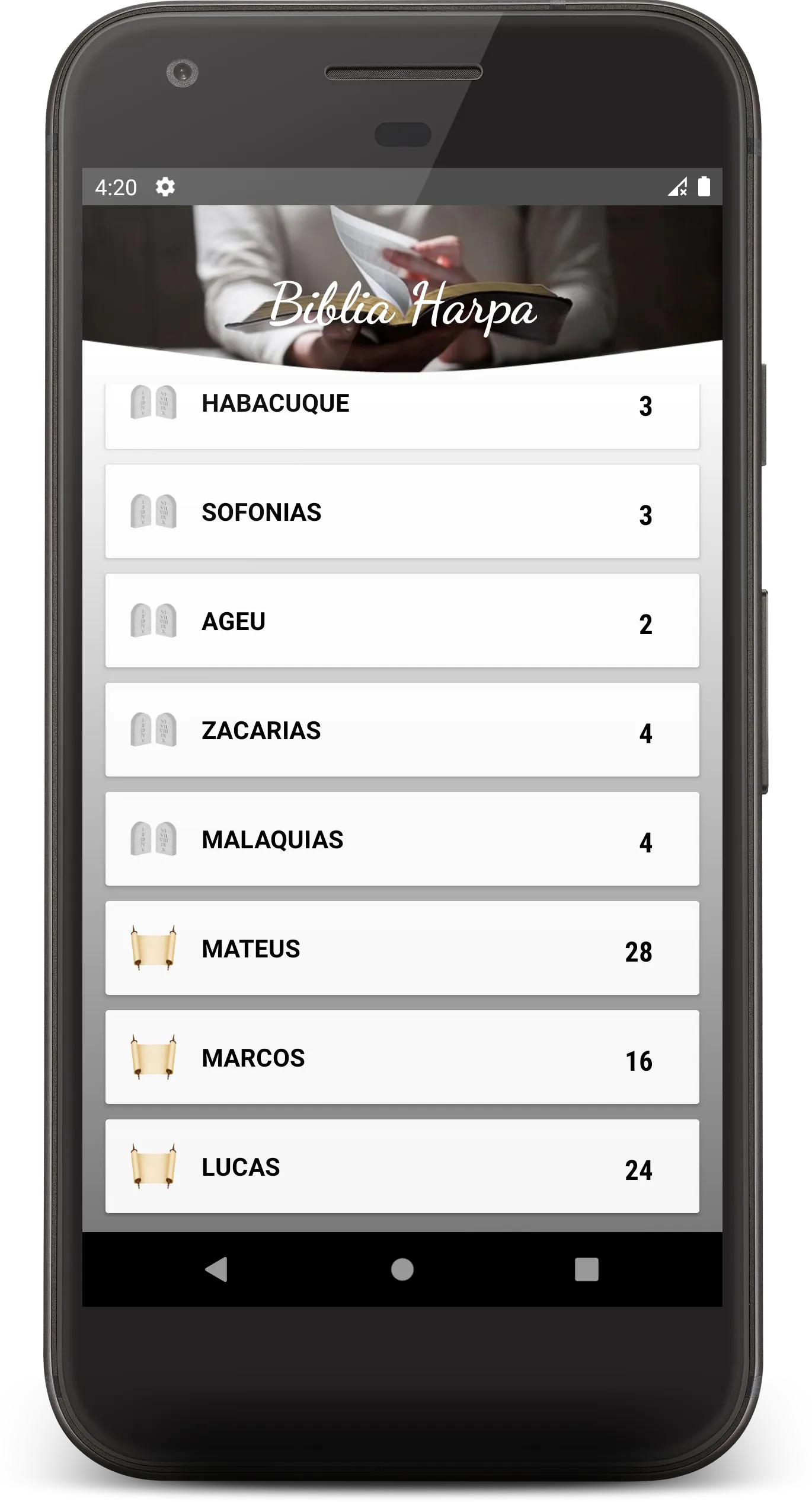 Biblia Sagrada e Harpa Cristã | Indus Appstore | Screenshot