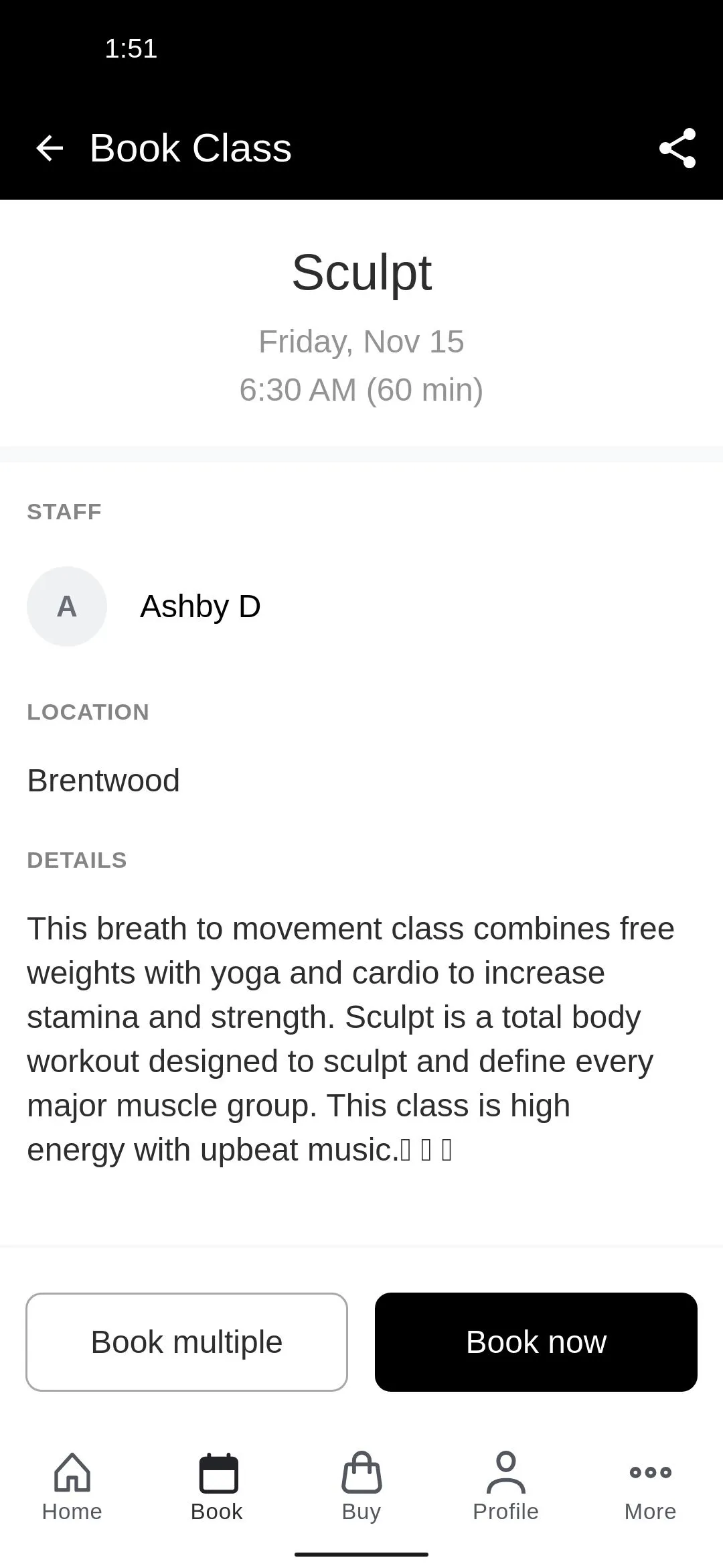 Hot 8 Yoga Studios | Indus Appstore | Screenshot