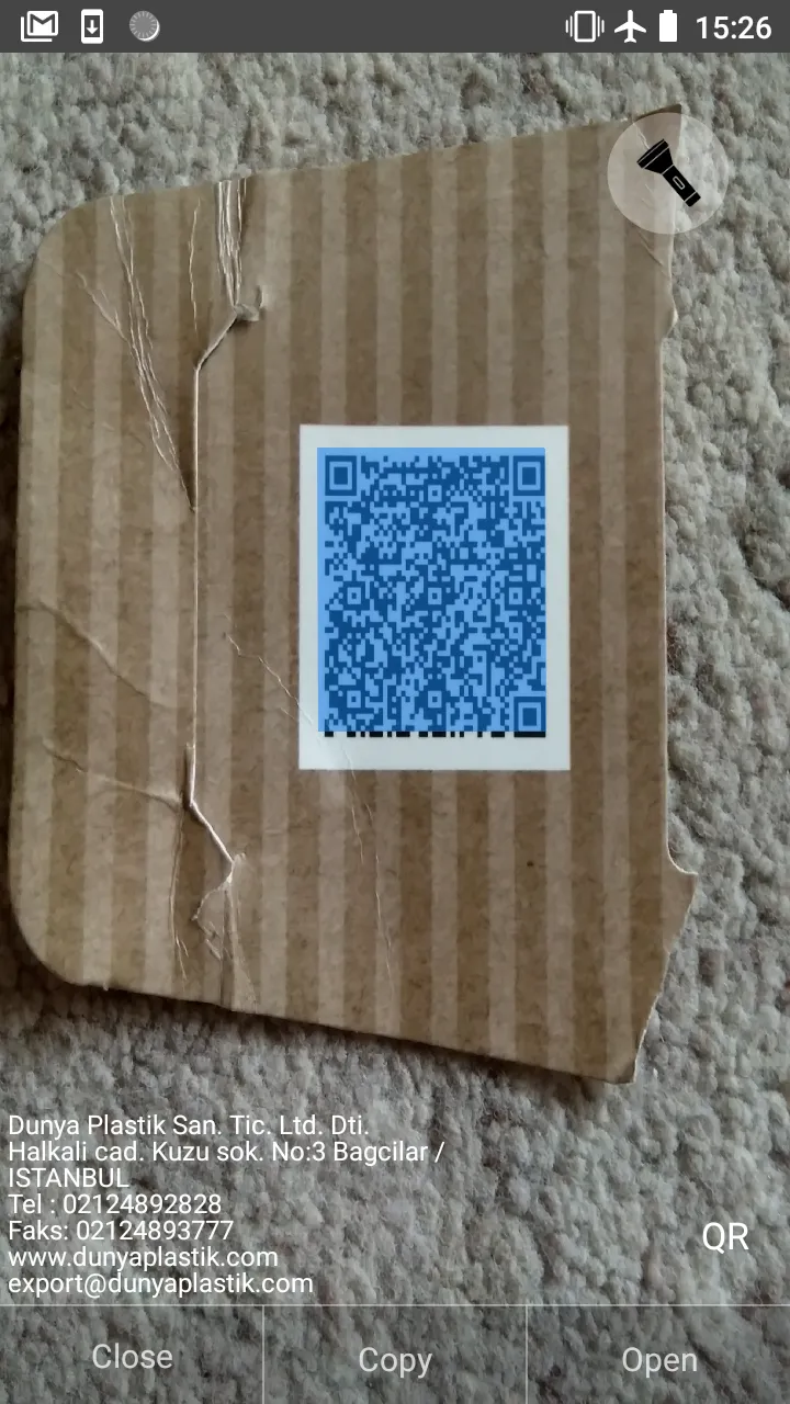 QR reader | Indus Appstore | Screenshot