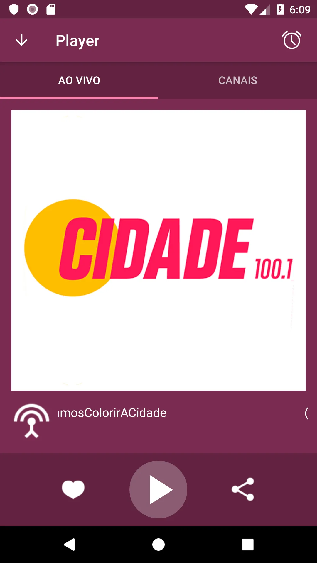 Rádio Cidade JF | Indus Appstore | Screenshot