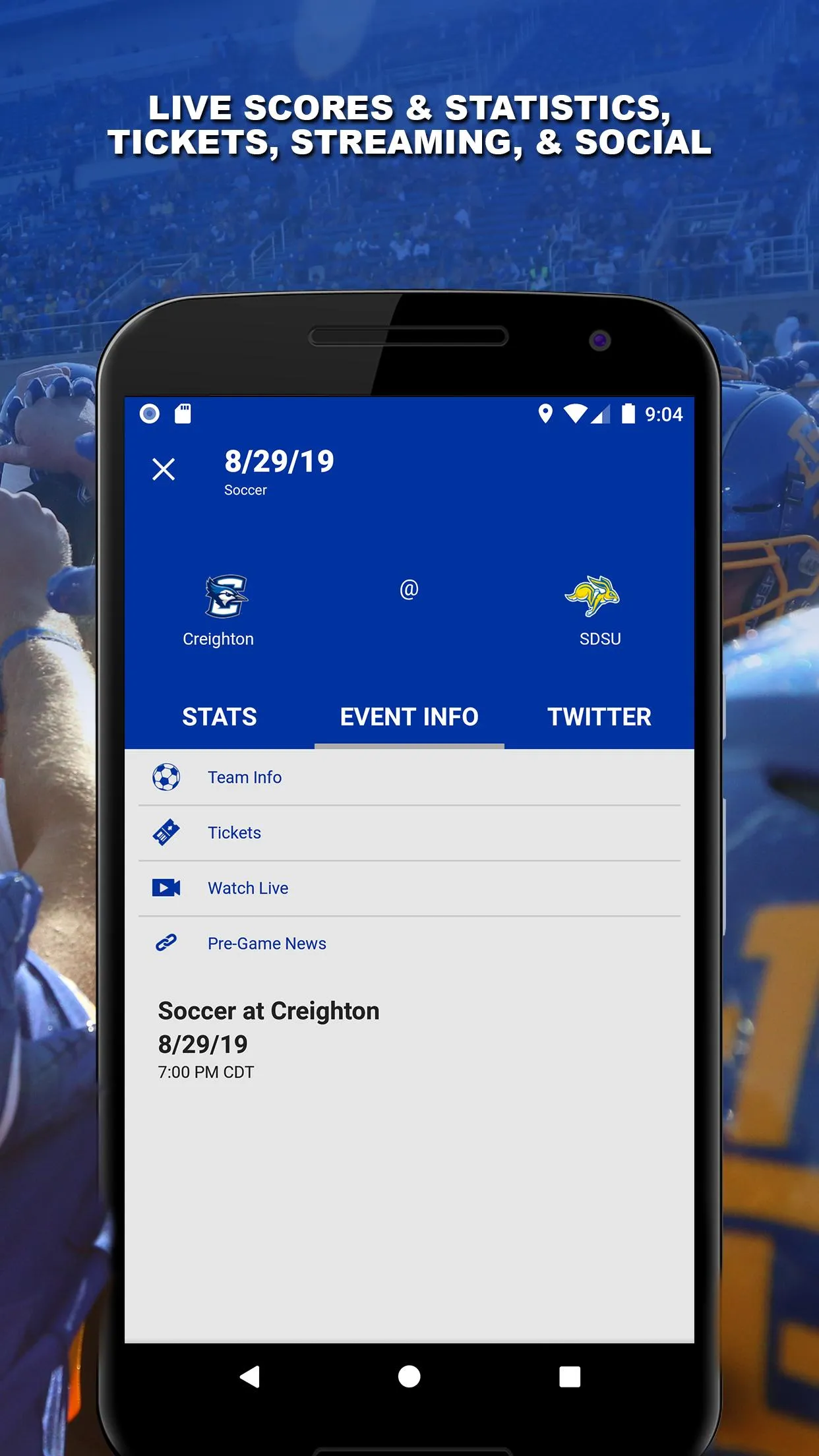 South Dakota State Jackrabbits | Indus Appstore | Screenshot