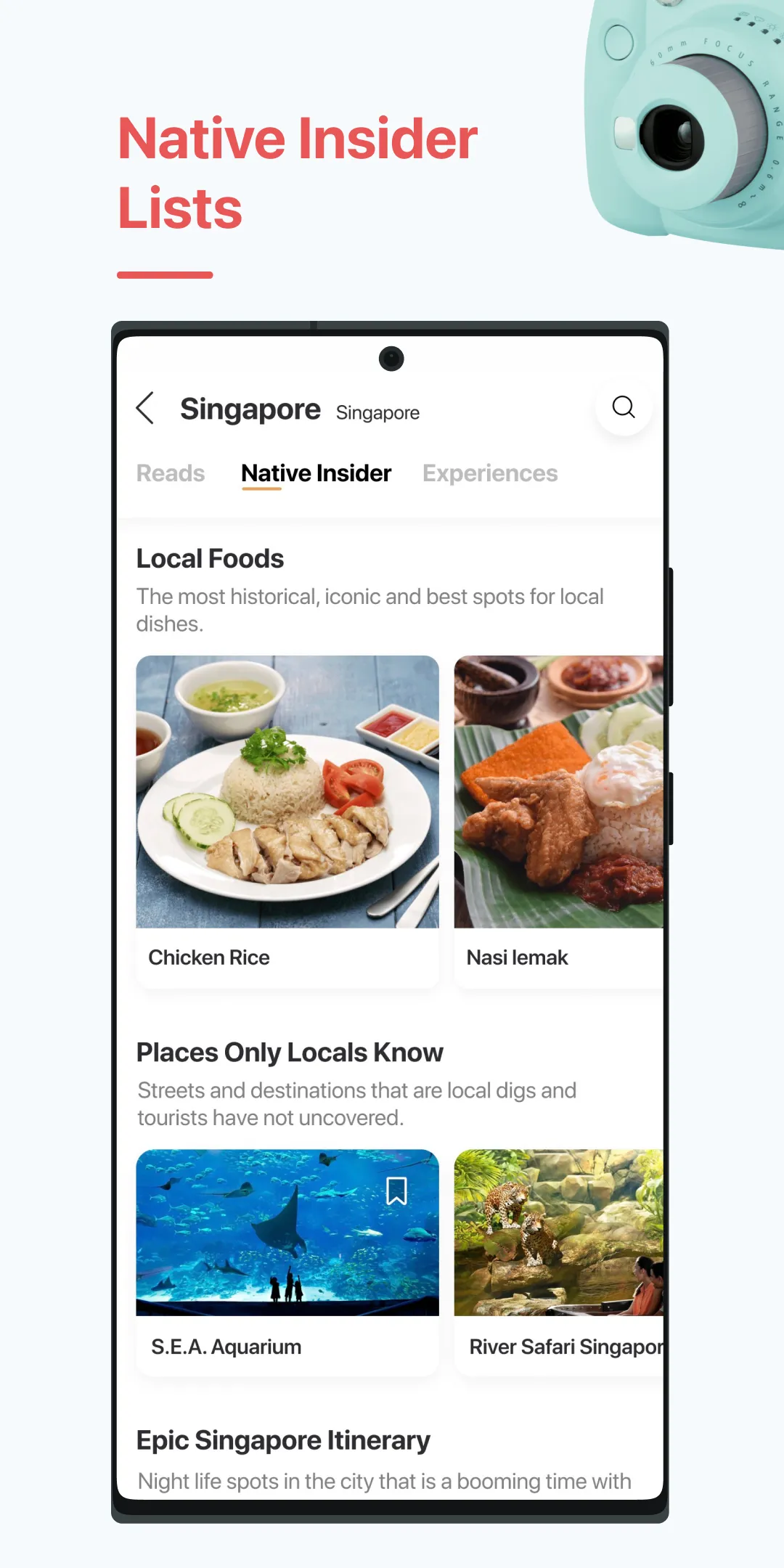 Native: Travel Social Commerce | Indus Appstore | Screenshot