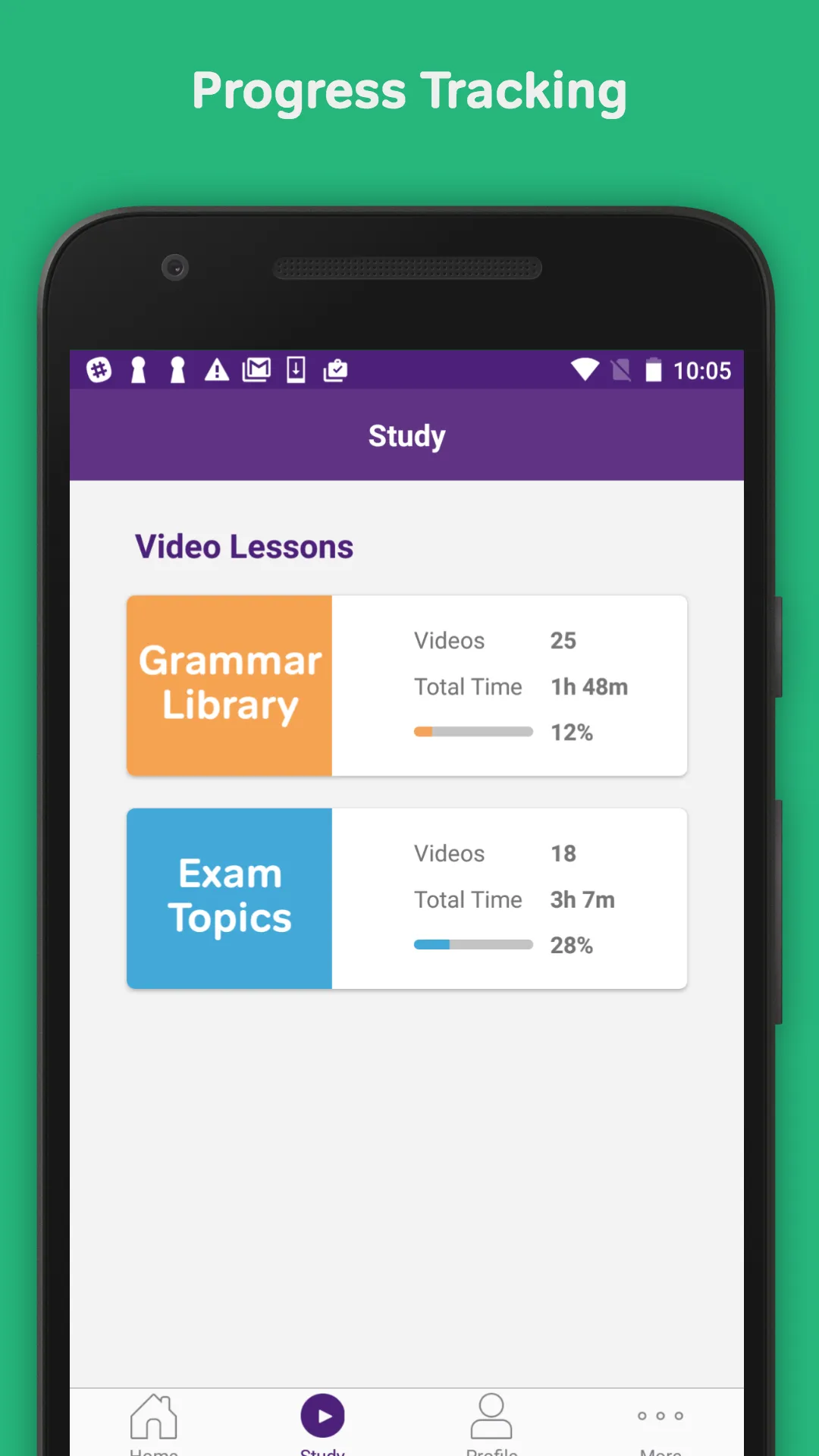 IELTS Exam Preparation, Lesson | Indus Appstore | Screenshot