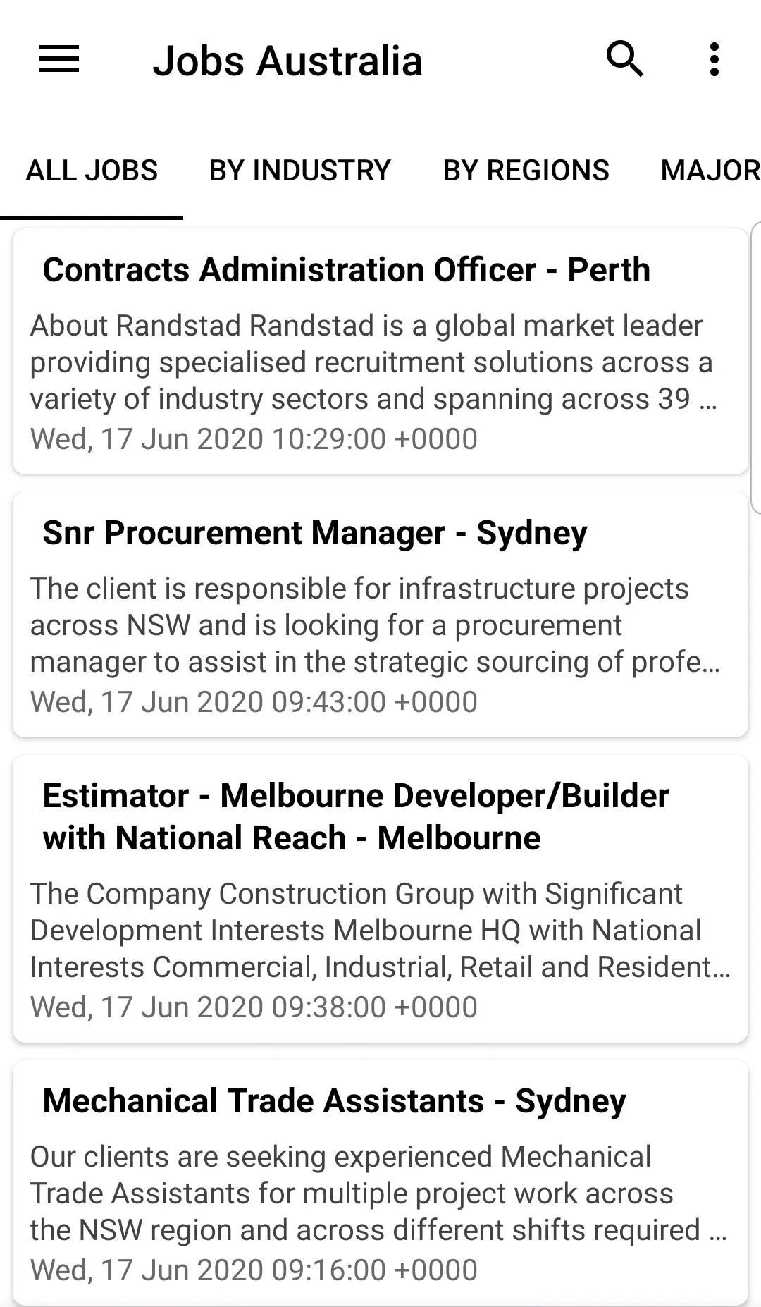 Jobs Australia | Indus Appstore | Screenshot