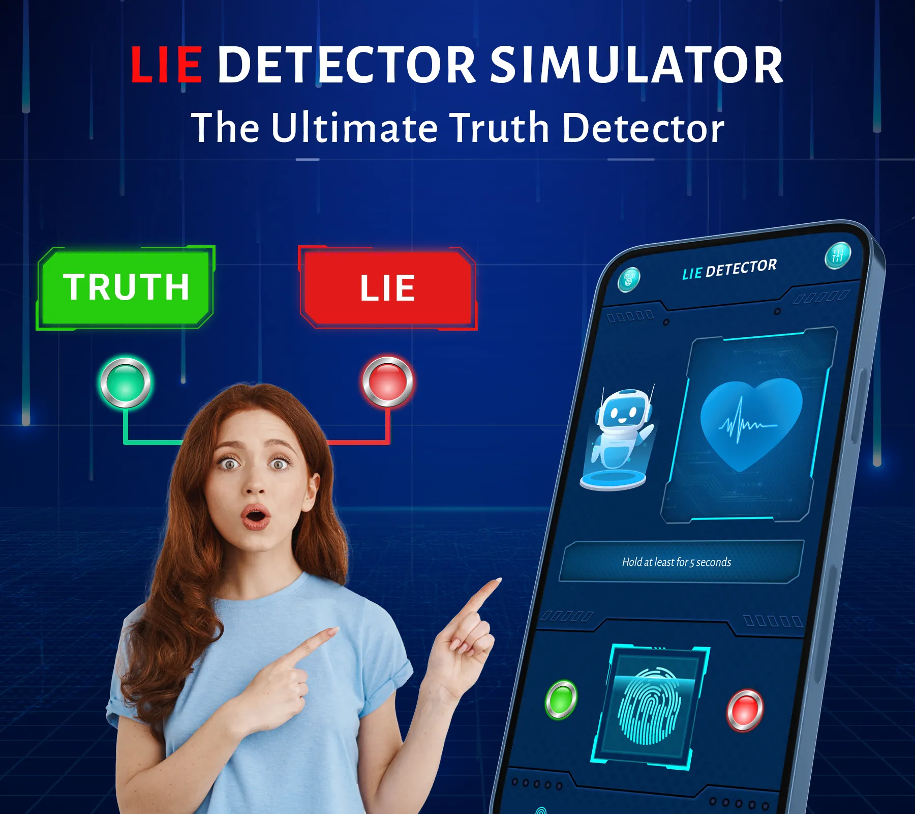 Lie Detector Test (Prank) | Indus Appstore | Screenshot