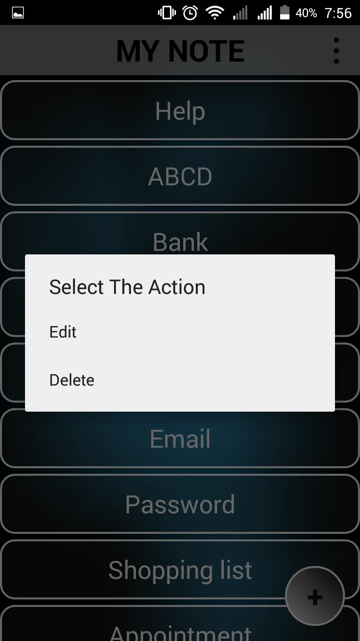 Black Note Notepad Notes | Indus Appstore | Screenshot