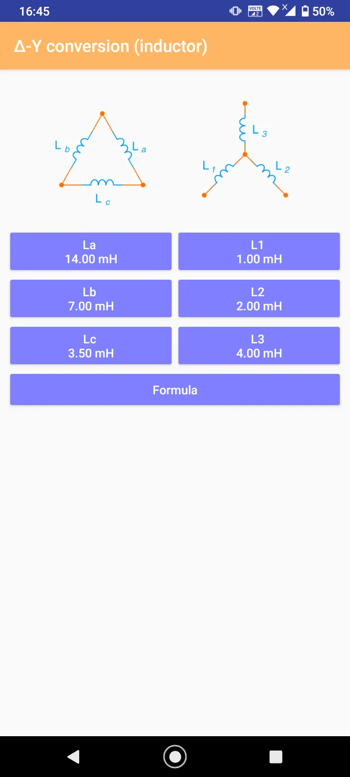 Star-Delta Calculator | Indus Appstore | Screenshot