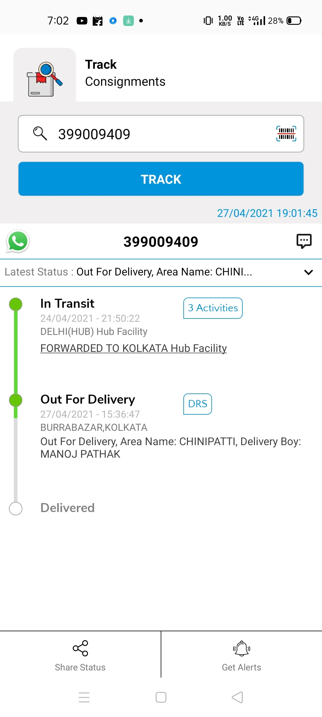 Skyking Delivery | Indus Appstore | Screenshot