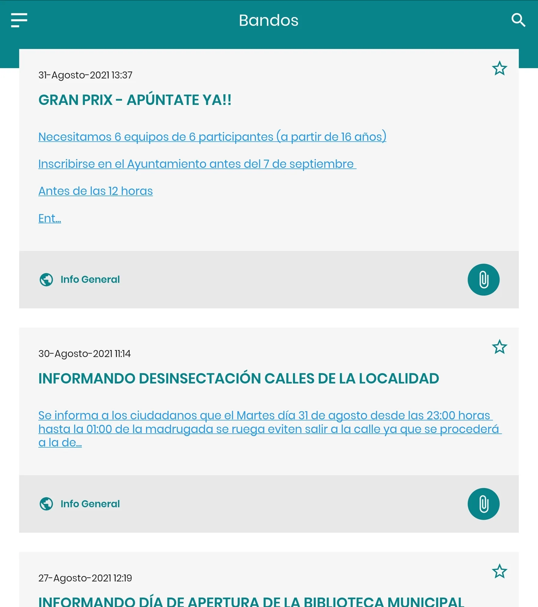 Puerto Lápice Informa | Indus Appstore | Screenshot