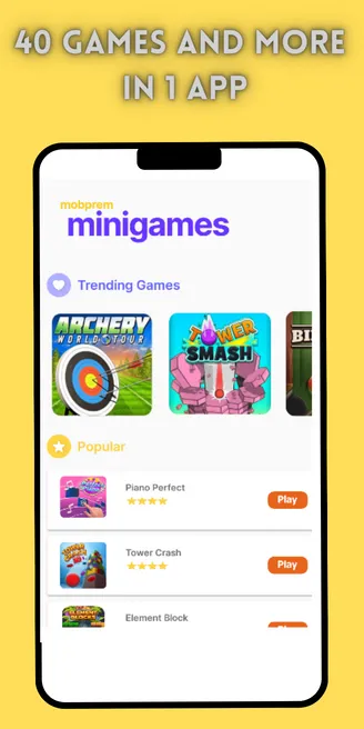 Mobprem MiniGames - Minijuegos | Indus Appstore | Screenshot