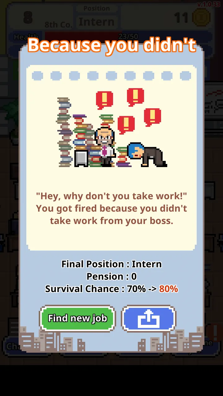 Don't get fired! | Indus Appstore | Screenshot