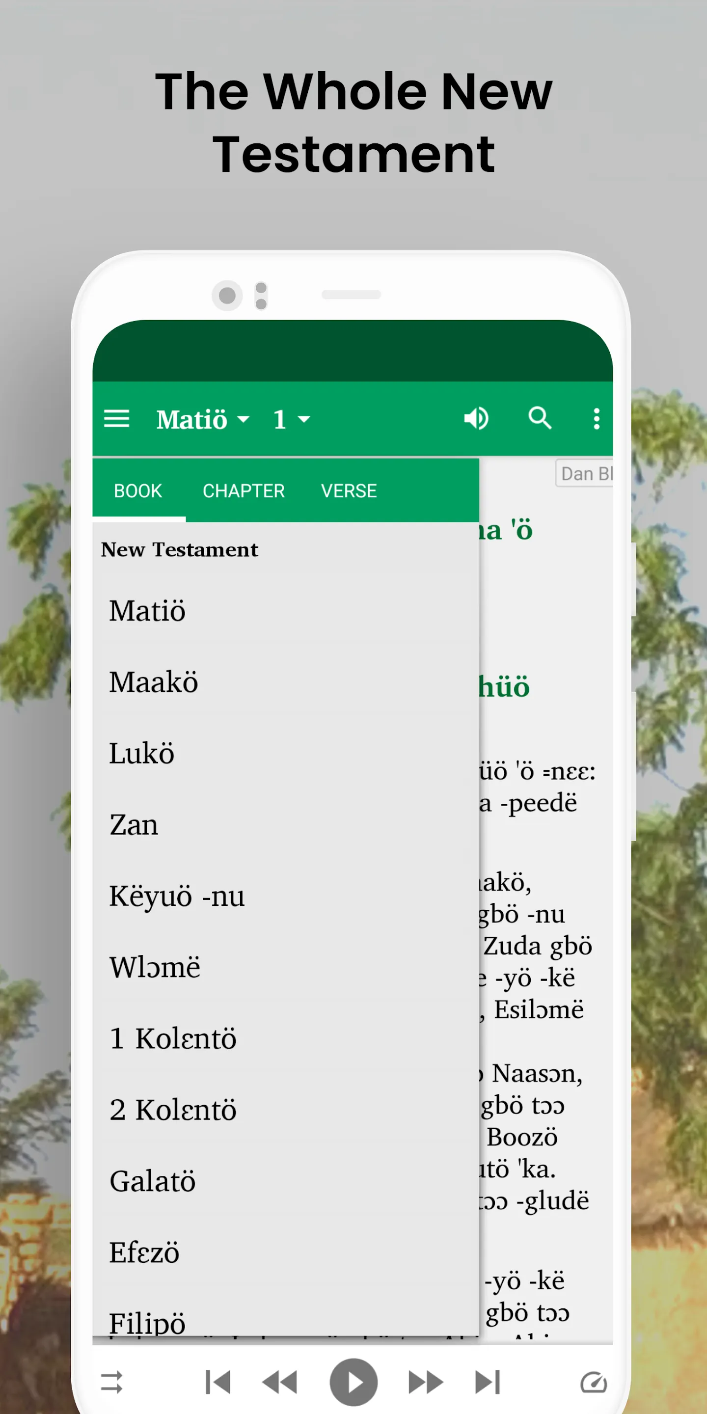 Bible in Dan Blowo (Yacouba) | Indus Appstore | Screenshot