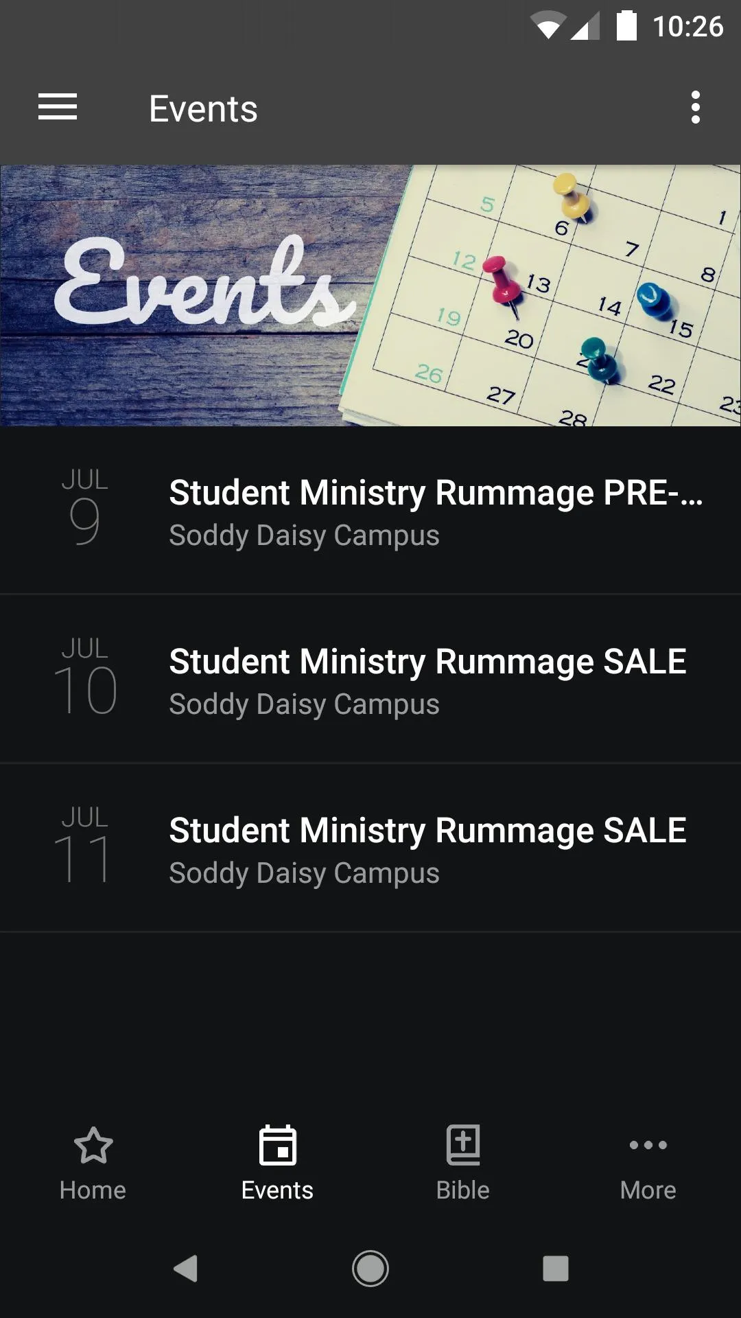 Stuart Heights Baptist Church | Indus Appstore | Screenshot