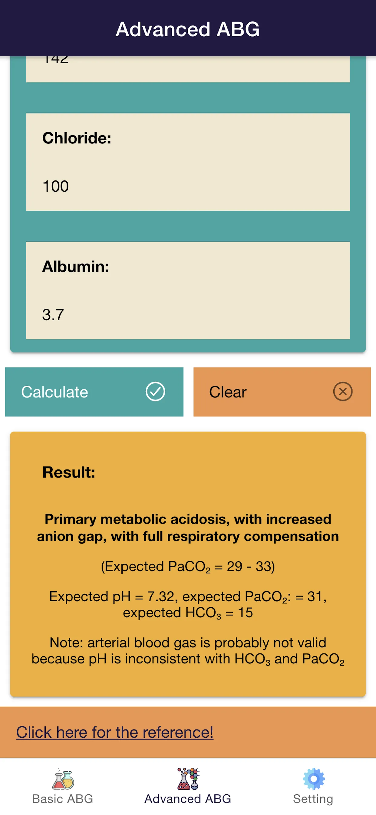 Complete ABG Analysis | Indus Appstore | Screenshot